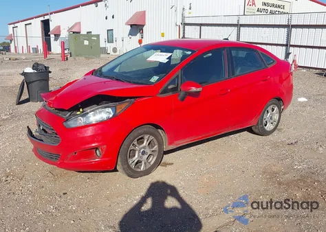 2014 Ford Fiesta Se из США, поврежденный, VIN 3FADP4BJ8EM226047